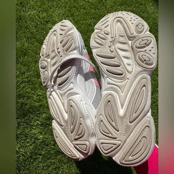 ADIDAS originals ozweego Gray and Pink Athletic Shoes - Picture 7 of 9